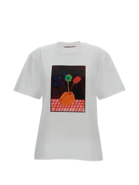 Plan C graphic-print T-shirt