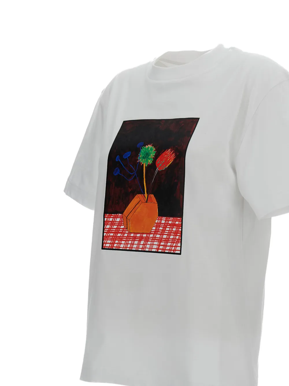  Plan C Graphic-print T-shirt - White 