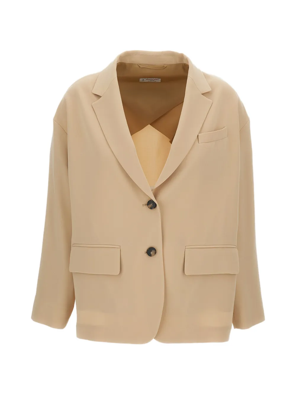 Alberto Biani two-button blazer - Toni neutri