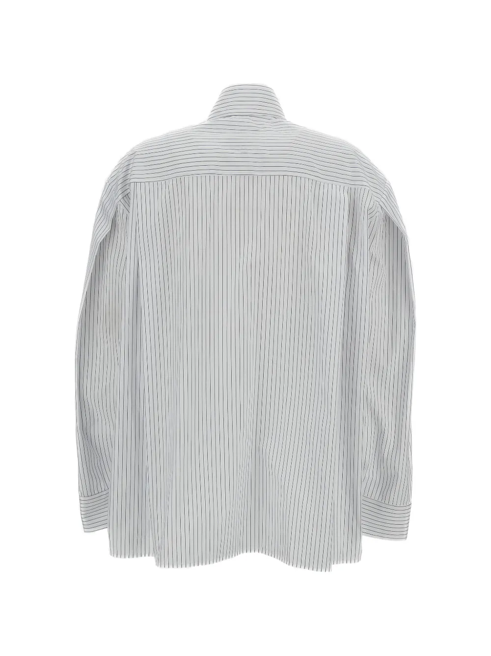  Jejia Striped V-neck Shirt - White 