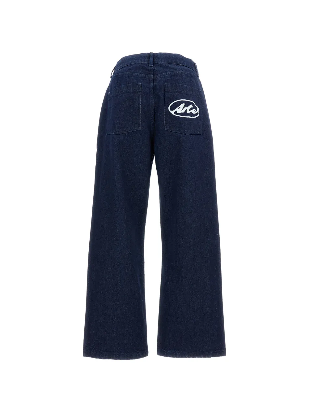 Arte Antwerp Jeans met wijde pijpen Blauw