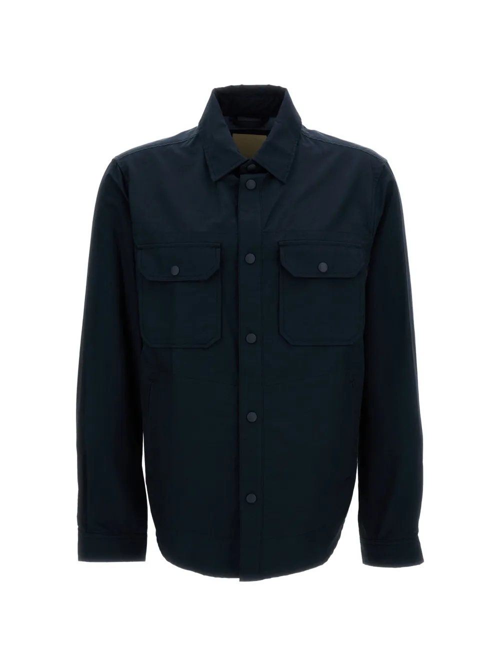Woolrich flap-pocket collar jacket - Blu