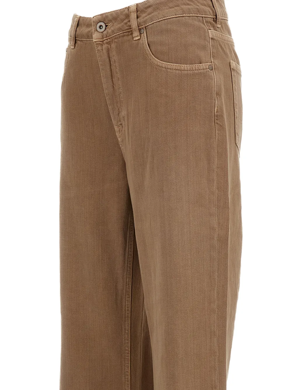  Ag Jeans Logo-patch Jeans - Brown 