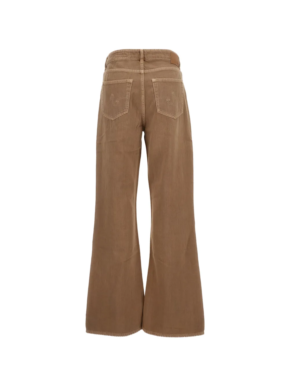  Ag Jeans Logo-patch Jeans - Brown 