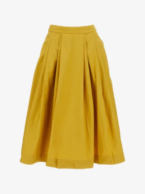 Casey Casey Anarchic pleated-design midi skirt