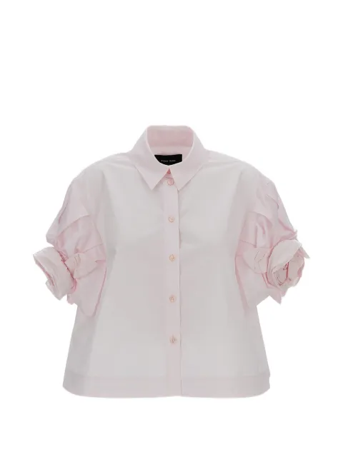 Simone Rocha ruffled-hem shirt