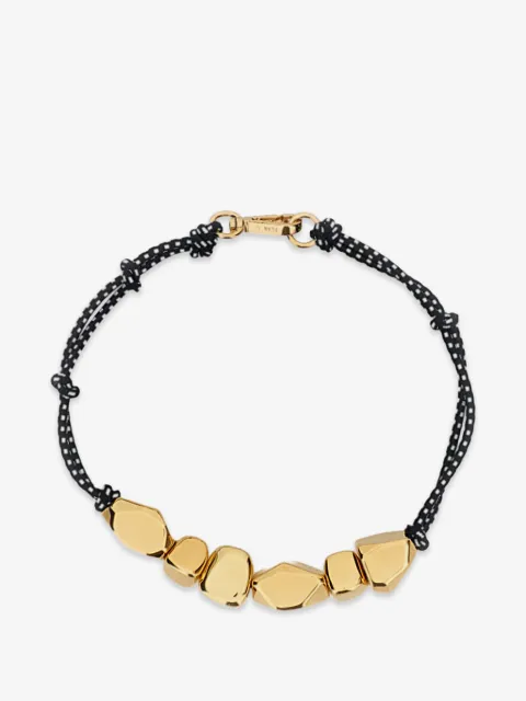 Plan C geometric-stone necklace