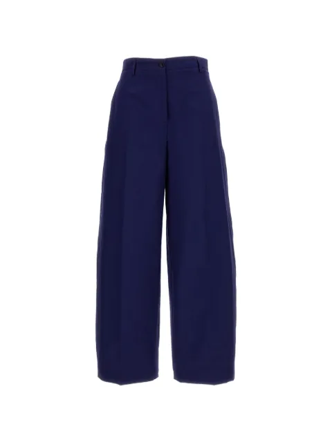 Alberto Biani wide-leg belt trousers