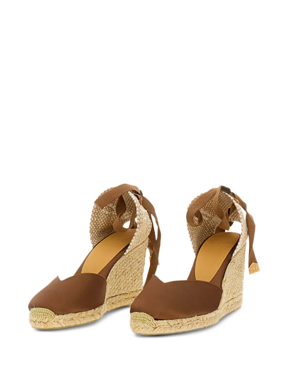  Castañer Wedge-hell Espadrilles - Brown 