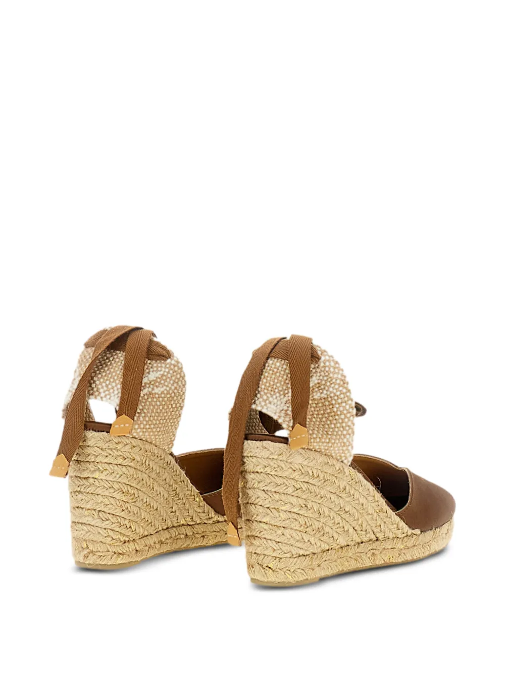  Castañer Wedge-hell Espadrilles - Brown 