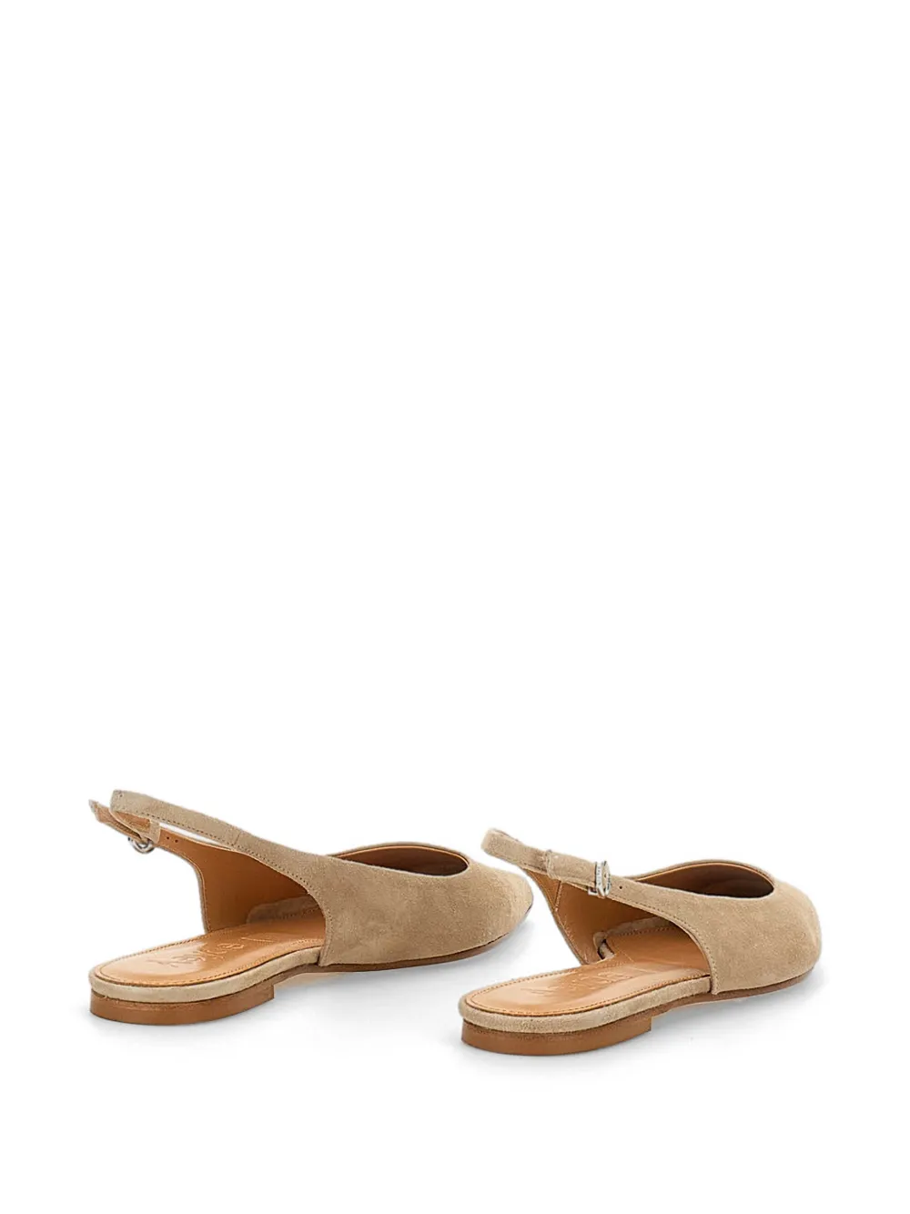 Aeyde Annora pumps met puntige neus Beige