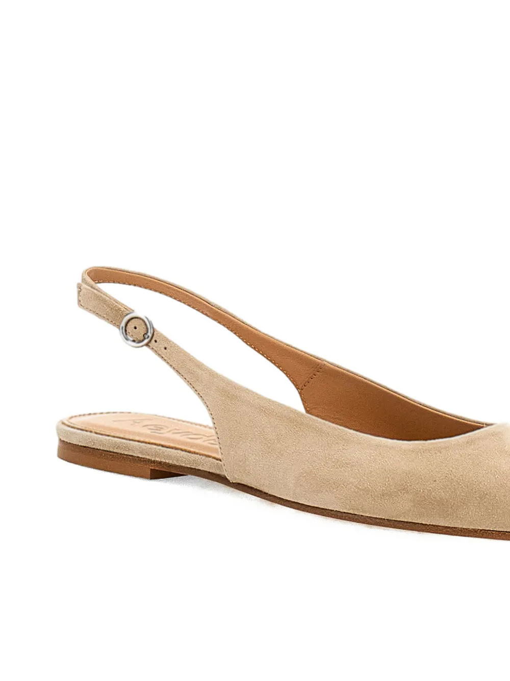 Aeyde Annora pumps met puntige neus Beige