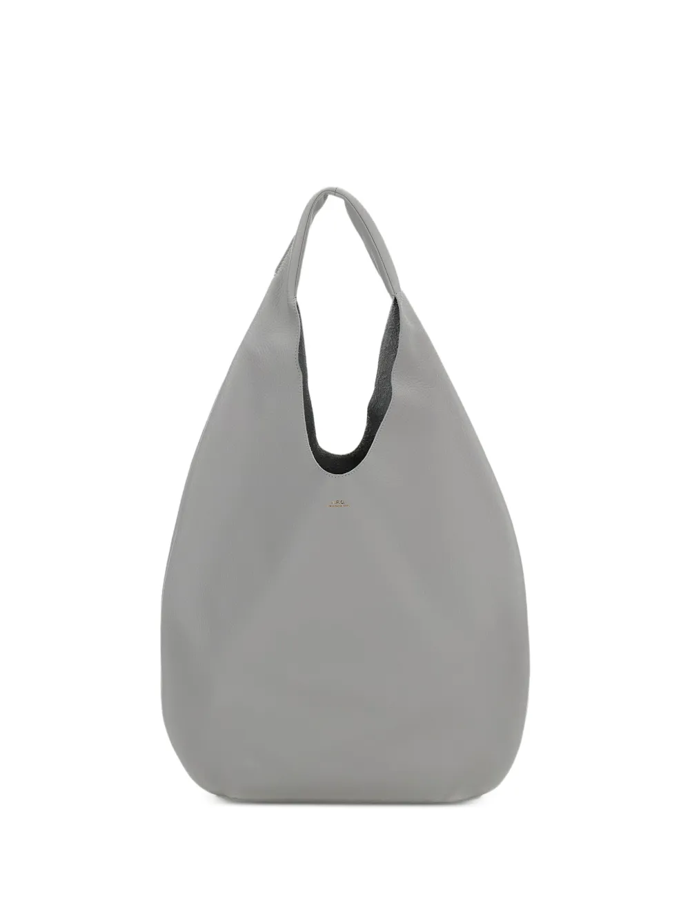 A.P.C. leather shoulder bag - Grigio