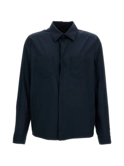 Herno long-sleeve chest-pocket shirt