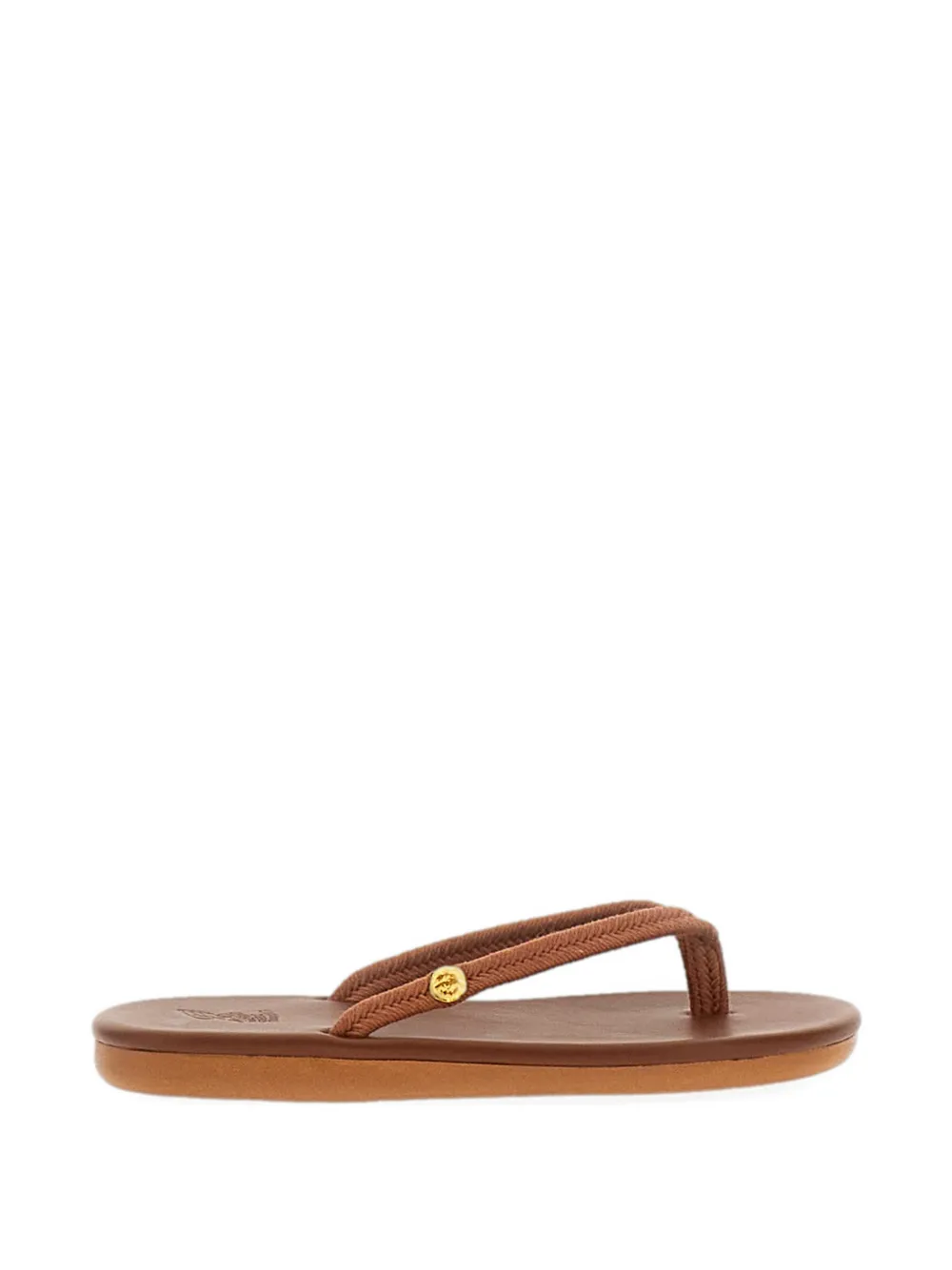 Ancient Greek Sandals braided-strap sandals - Marrone
