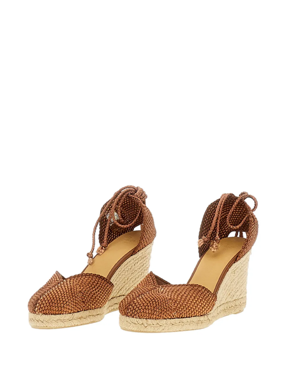 Castañer lace-up wedge espadrilles Bruin