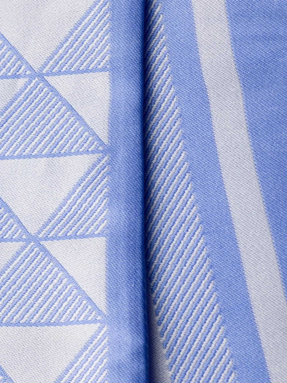 Prada Sjaal met jacquard Blauw