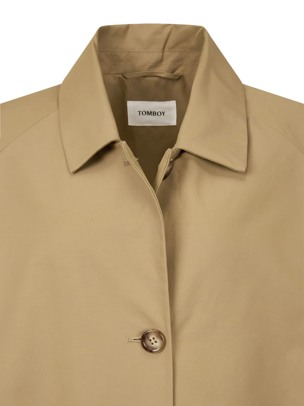  Tomboy Buttoned Trench Coat - Neutrals 
