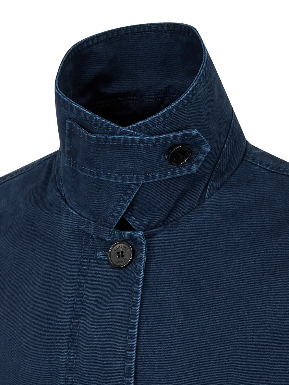 TOMBOY Denim jack met knopen Blauw