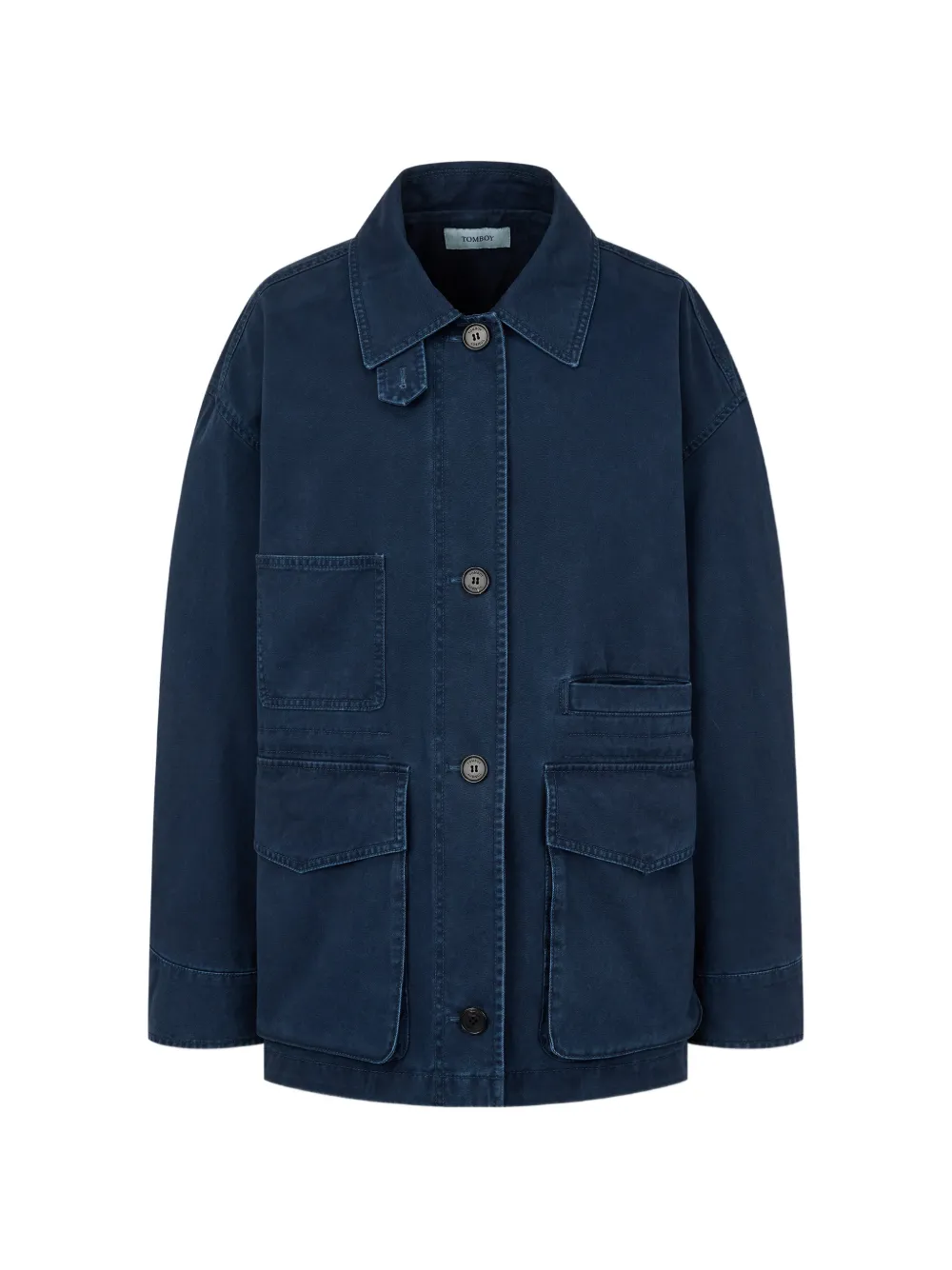 TOMBOY buttoned denim jacket - Blau