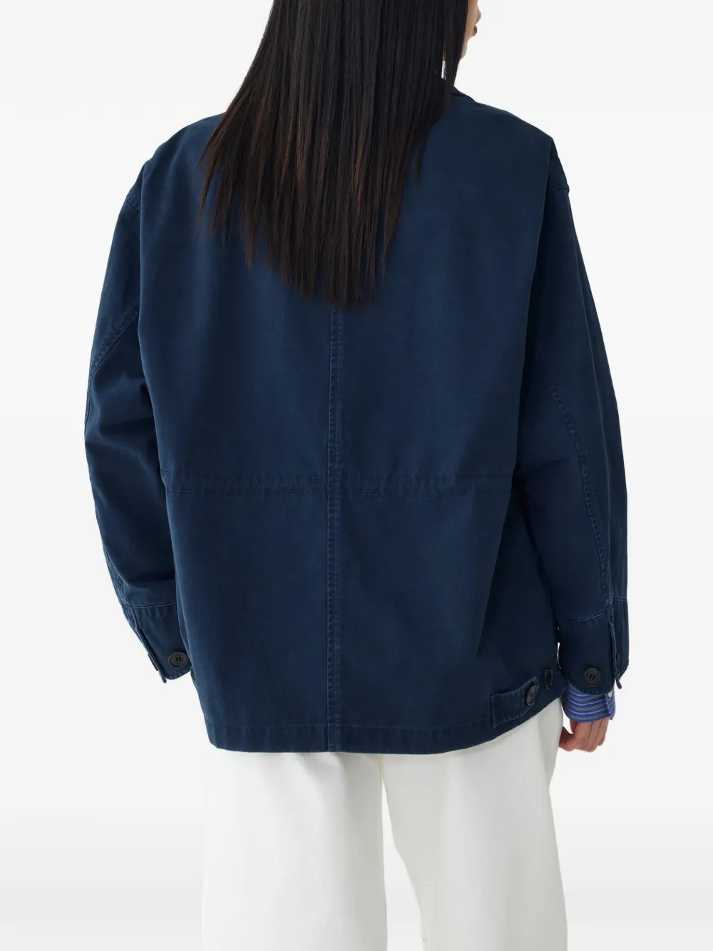 TOMBOY Denim jack met knopen Blauw