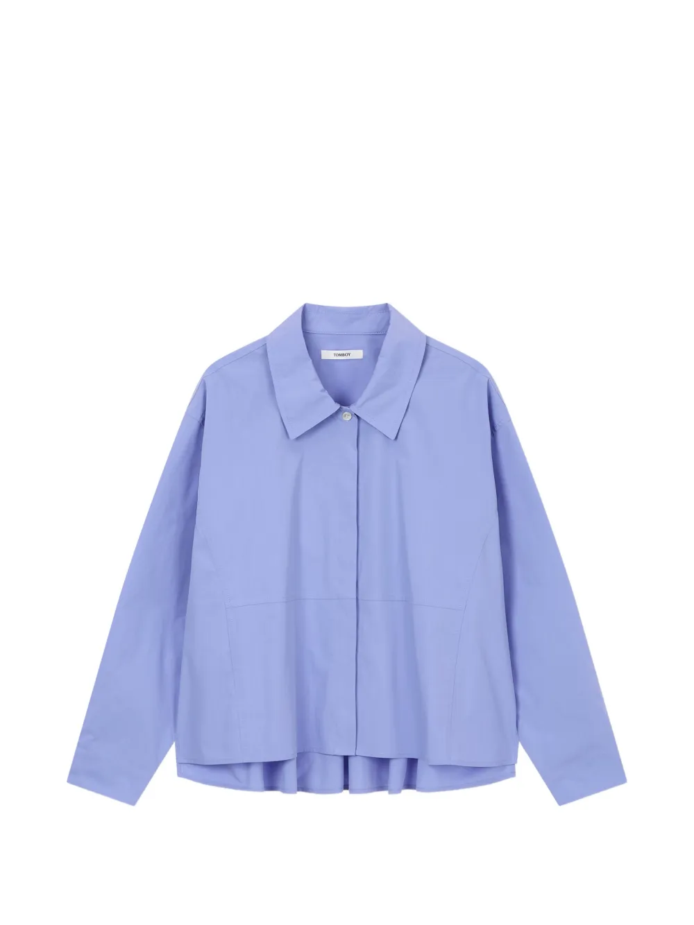 TOMBOY Unbalanced shirt - Blau
