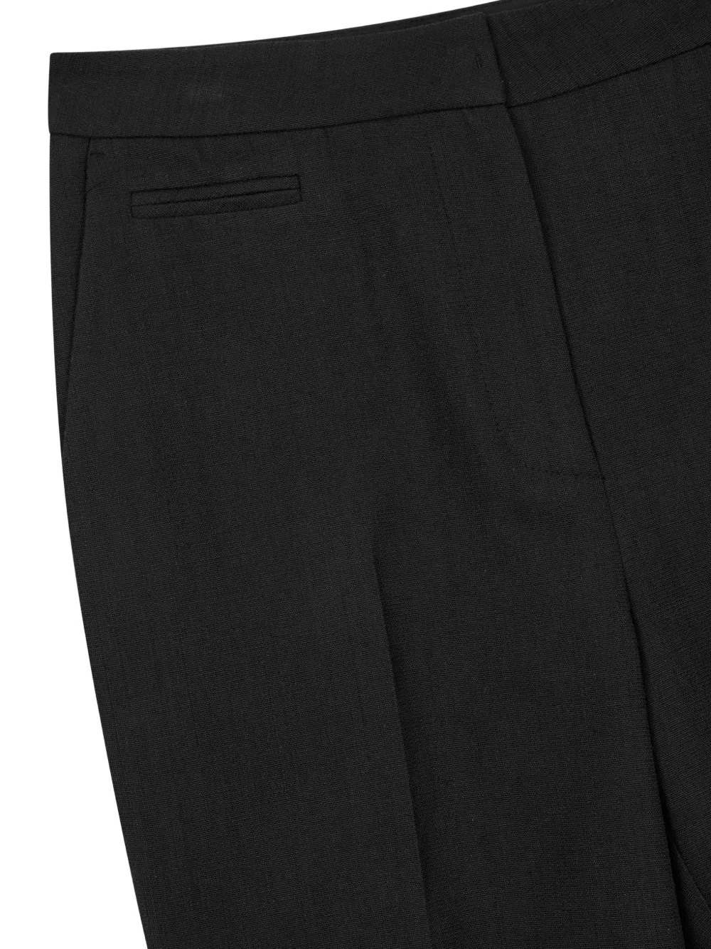  Tomboy Pleatedcropped Trousers - Black 