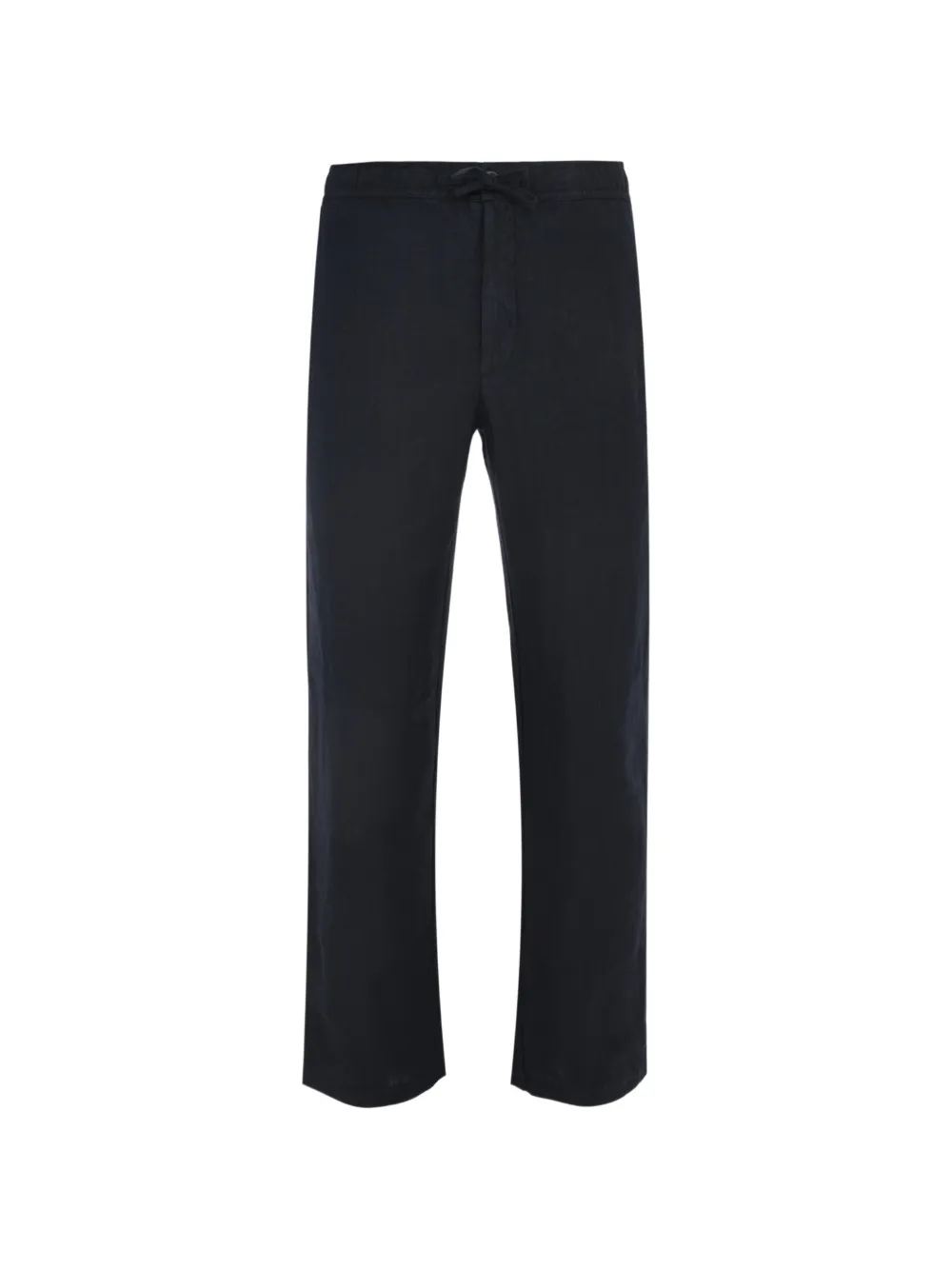 120% Lino drawstring trousers - Blu