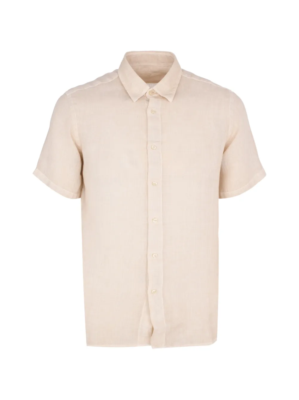 120% Lino contemporary fit shirt - Toni neutri