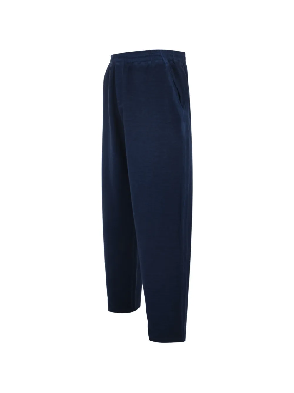  120% Lino Elasticated Sweatpants - Blue 