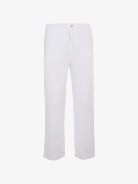 120% Lino drawstring trousers
