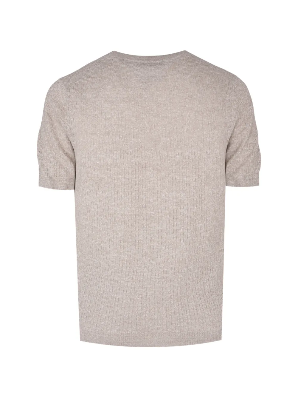 Gran Sasso Geweven T-shirt Beige