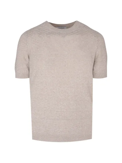 Gran Sasso basket-weave T-shirt