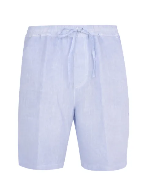 120% Lino drawstring-waist linen shorts