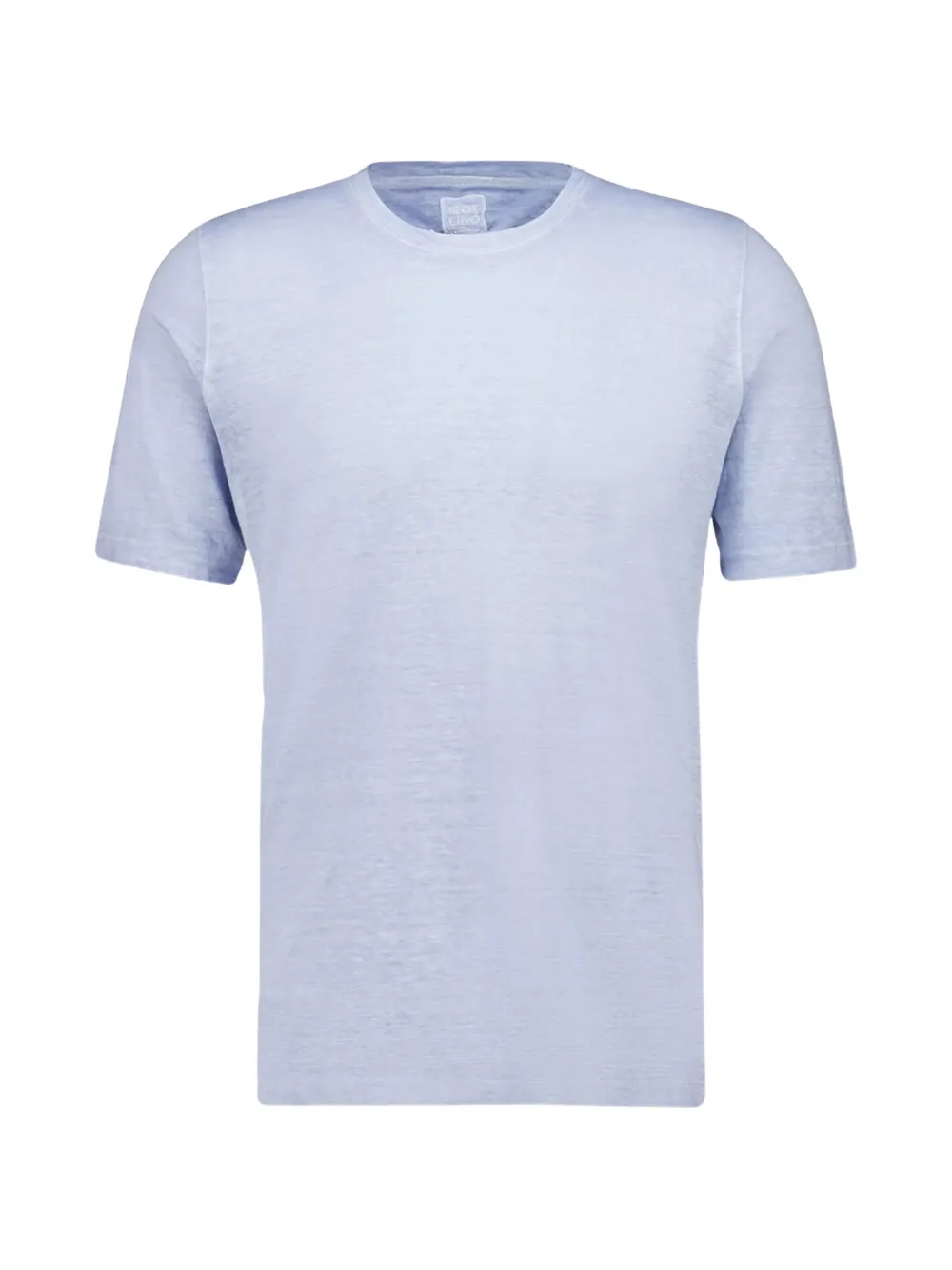 120% Lino short-sleeve T-shirt - Blu