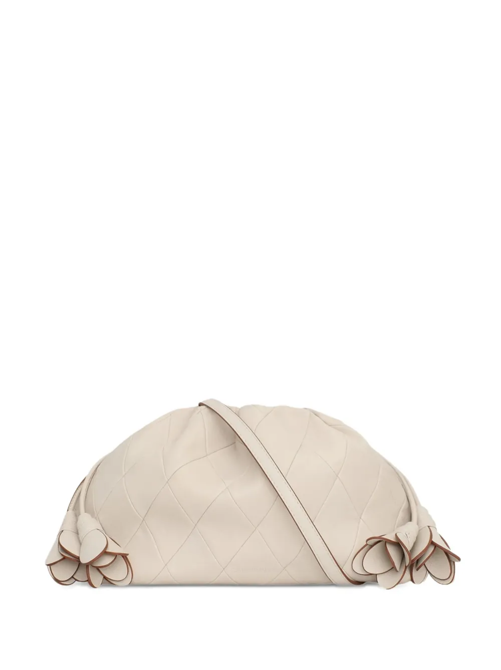 ZIMMERMANN medium Cloud 91 quilted clutch bag - Toni neutri
