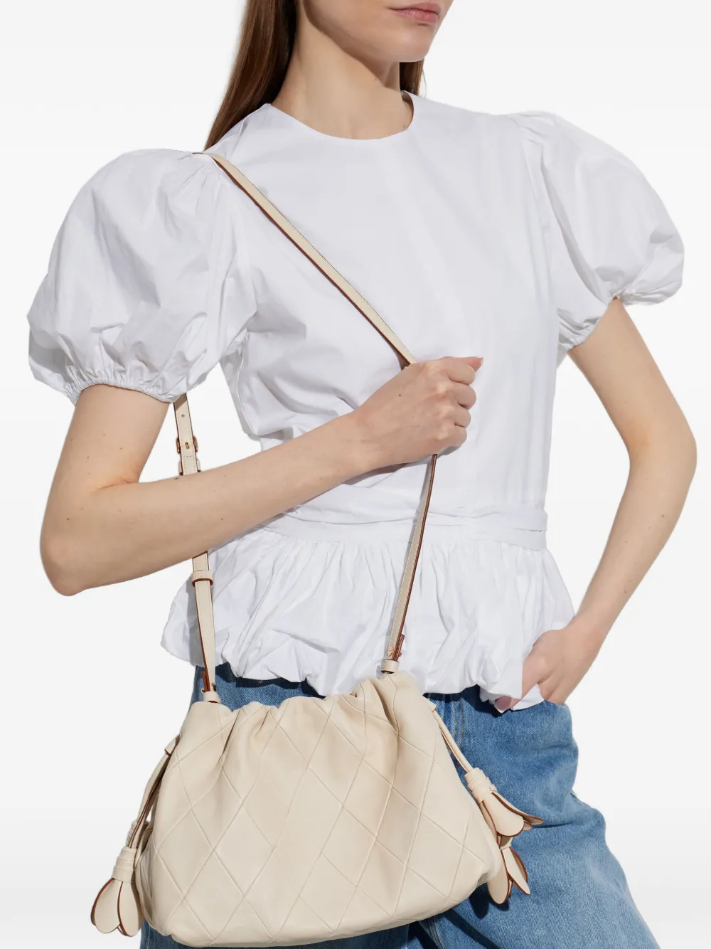 ZIMMERMANN Cloud 91 Medium Clutch in Neutrals, view 2