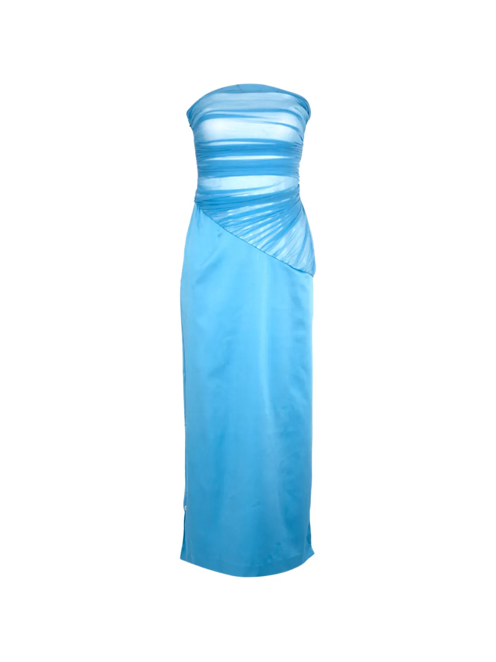 SIGNIFICANT OTHER strapless ruched dress - Blu