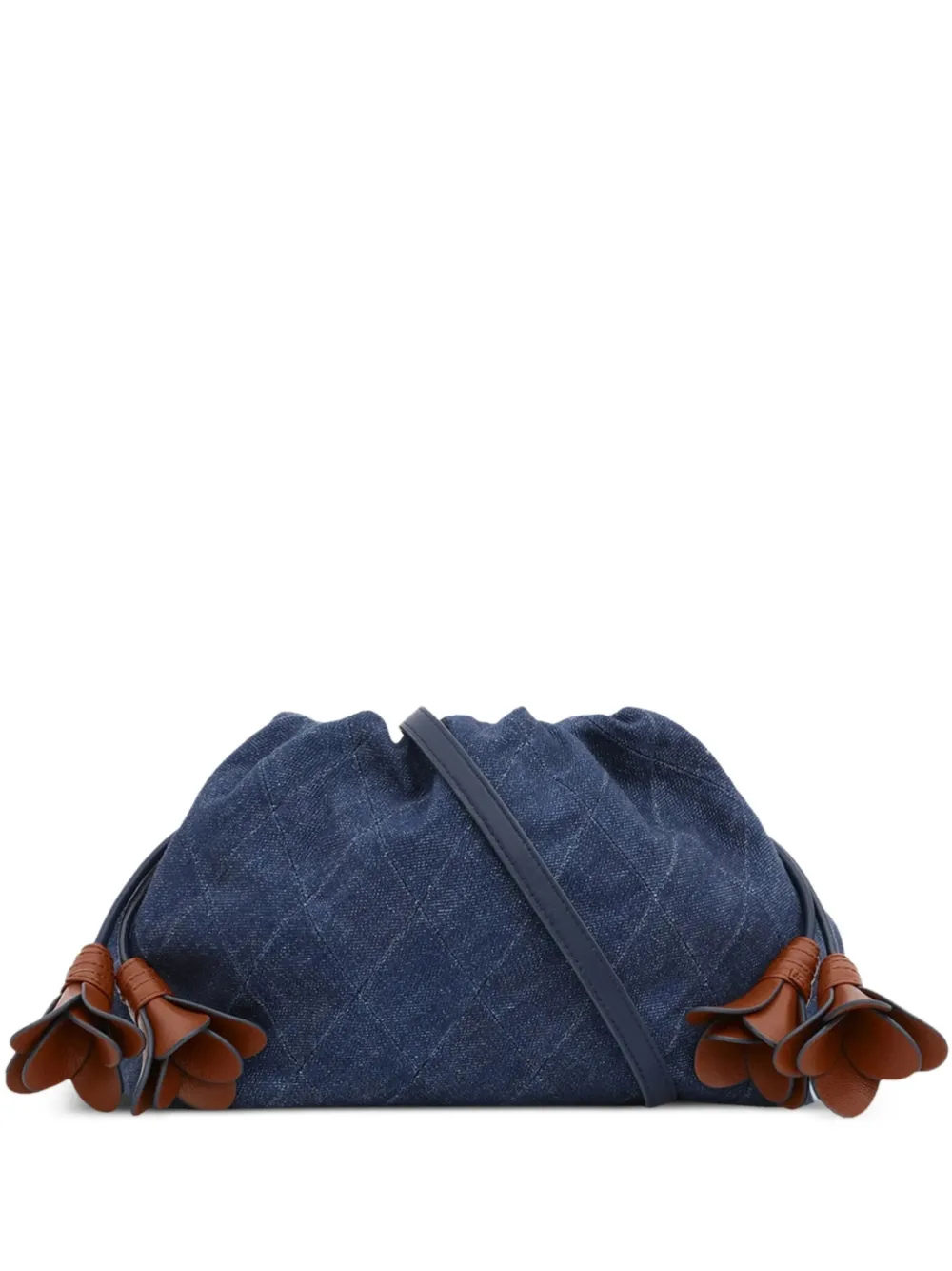 ZIMMERMANN medium Cloud 91 quilted clutch bag - Blu