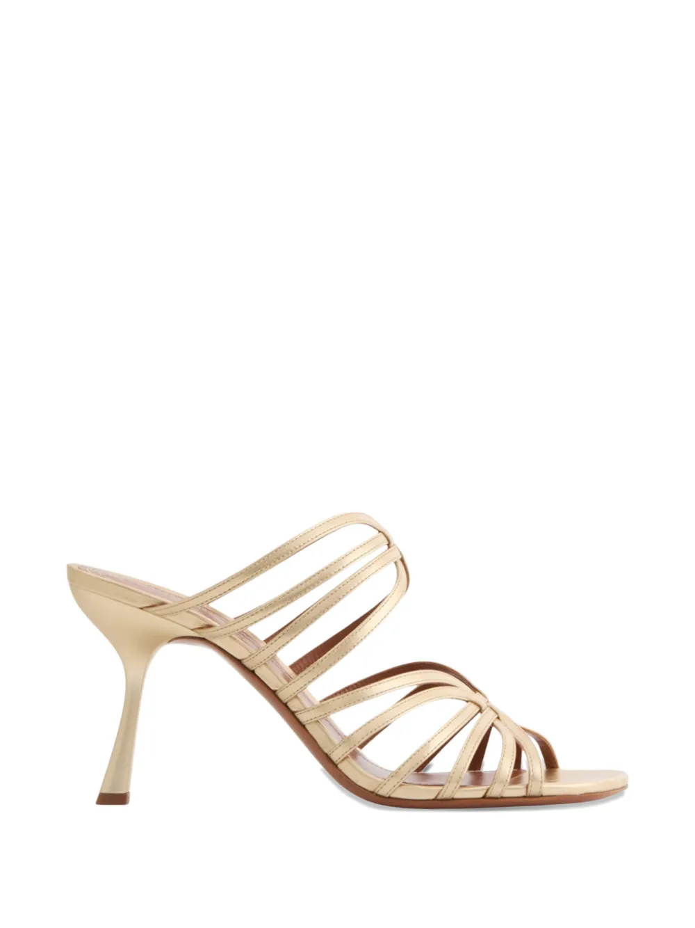 Zimmermann Aura Strappy Heeled Sandals In Multi