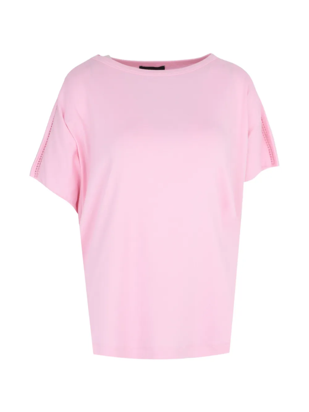 Fabiana Filippi ribbed-knit T-shirt - Rosa