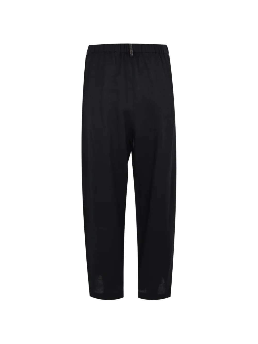 Fabiana Filippi Trevi linnen broek met elastische tailleband Blauw