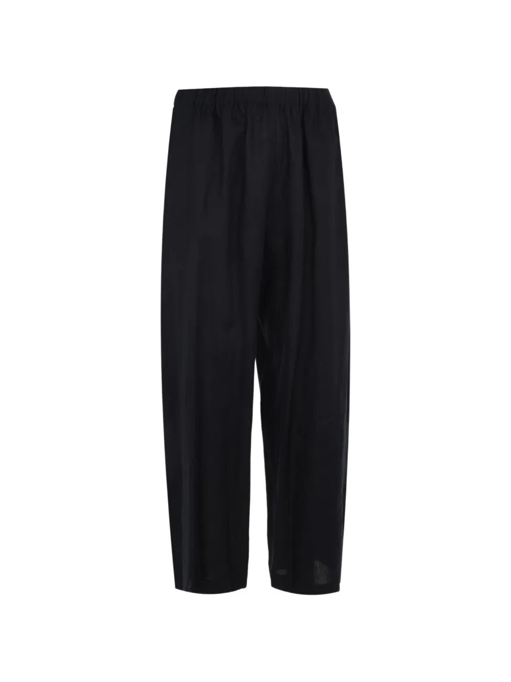 Fabiana Filippi Trevi elasticated-waistband linen trousers - Blau