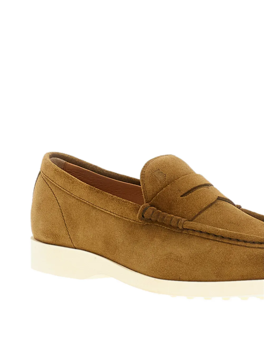 Tod's penny-slot loafers Beige