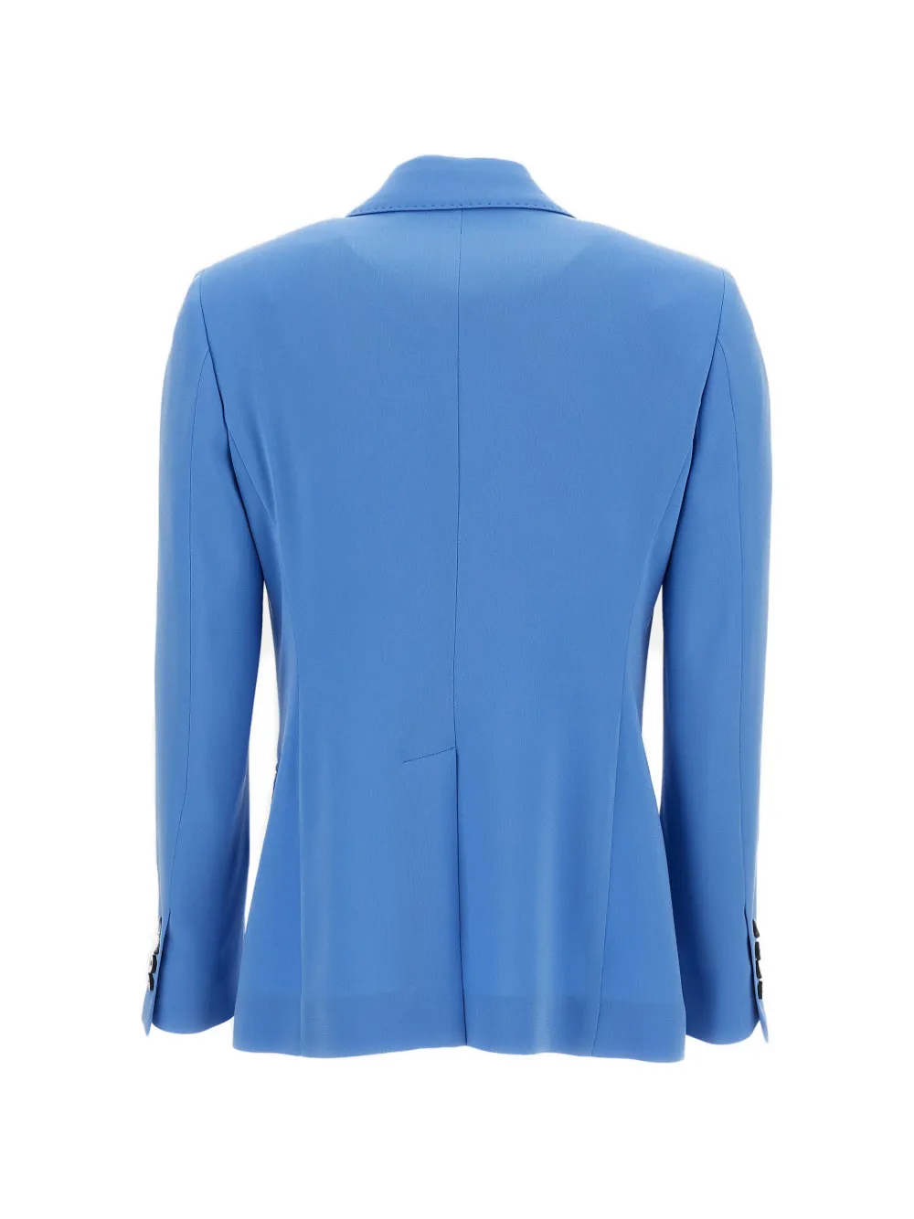  Alberto Biani Buttoned Flap-pocket Blazer - Blue 