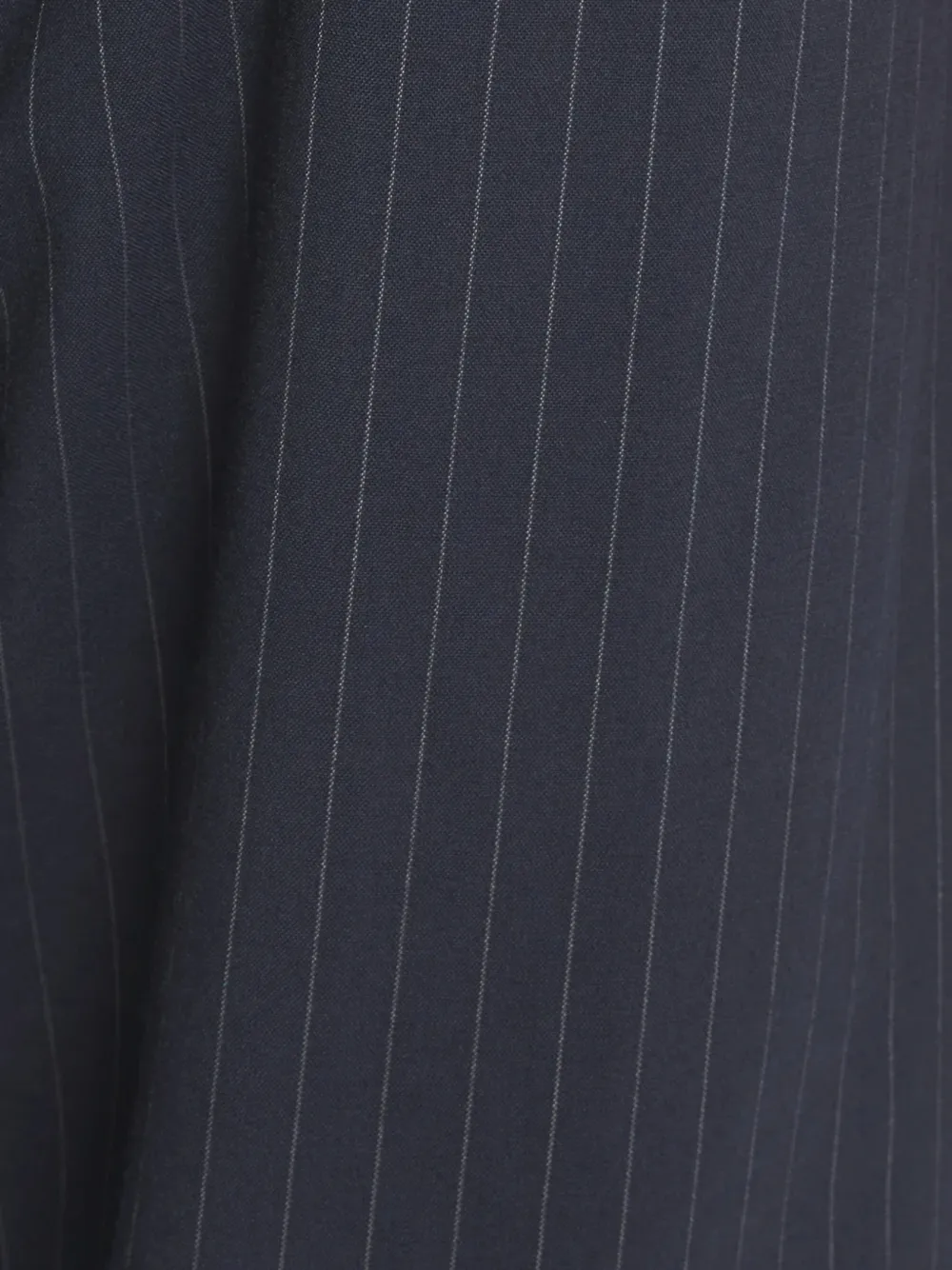 Barena Elastische broek met krijtstreep Blauw