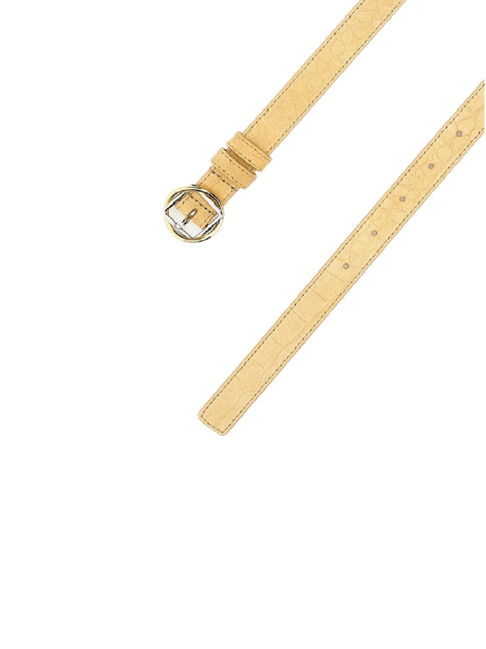 Jacquemus Salon Leather Belt - Neutrals 