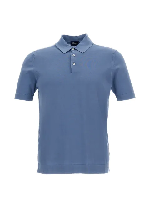 Drumohr button polo shirt