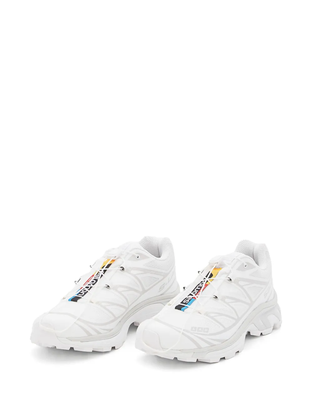 Salomon XT6 sneakers met logoprint Wit