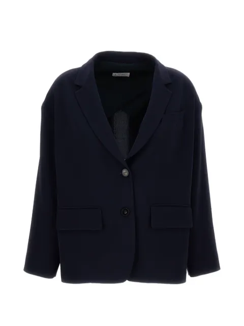 Alberto Biani two-button patch-pocket blazer